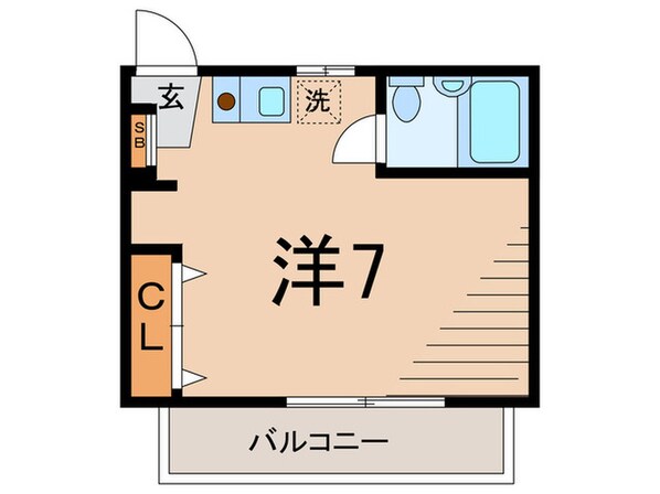 ハイ・ピュア野沢の物件間取画像